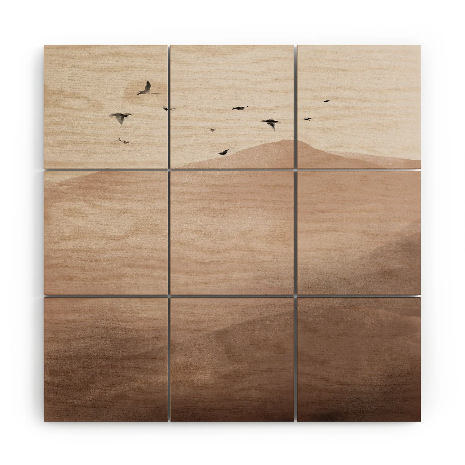 Dan Hobday Art Flight III Wood Wall Mural - Image 2