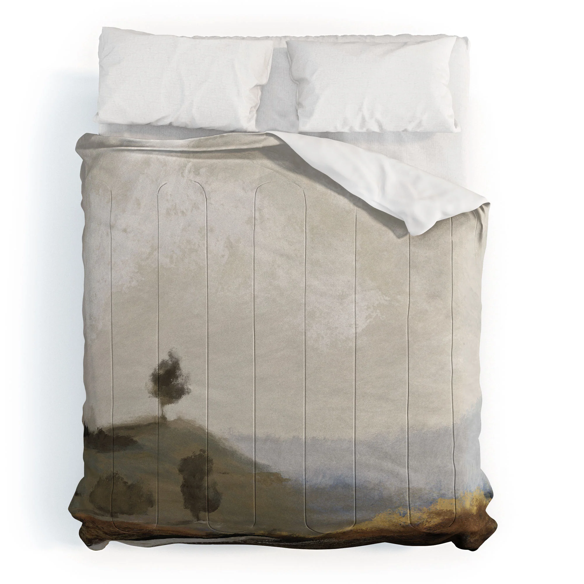 Dan Hobday Art La Collina Comforter - Image 13