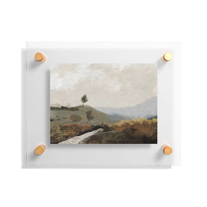 Dan Hobday Art La Collina Floating Acrylic Print