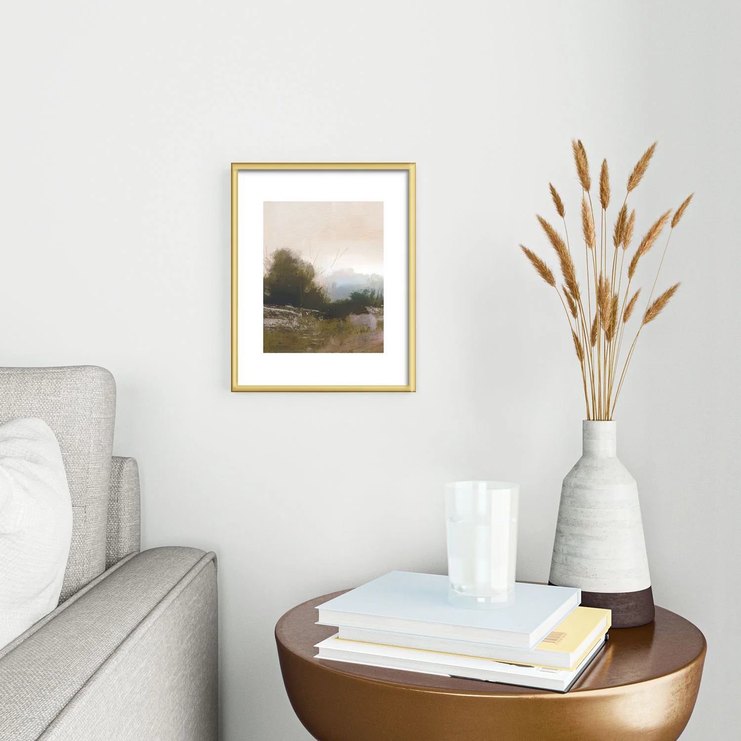 Dan Hobday Art Spring Farm Metal Framed Art Print - Image 2