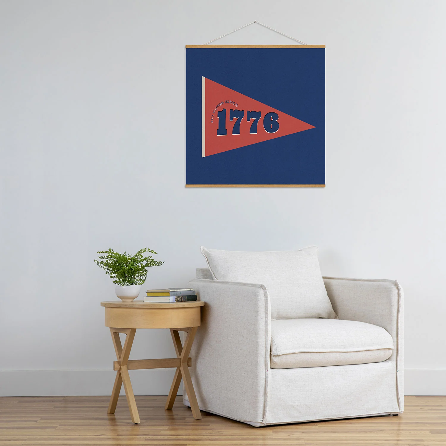 DENY Designs 1776 Pennant Art Print - Image 48