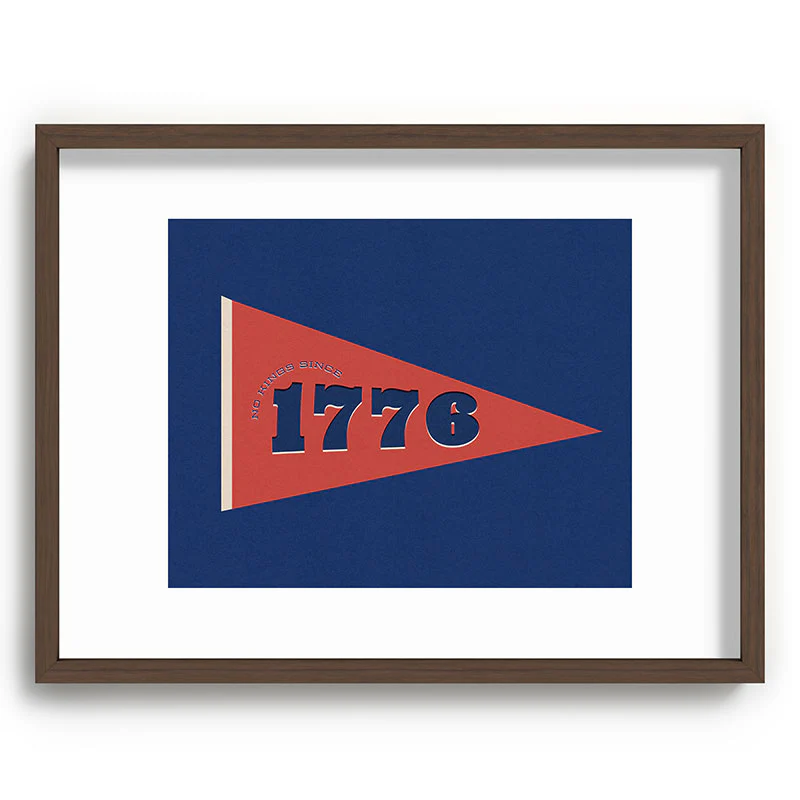 DENY Designs 1776 Pennant Recessed Framing Rectangle - Image 23