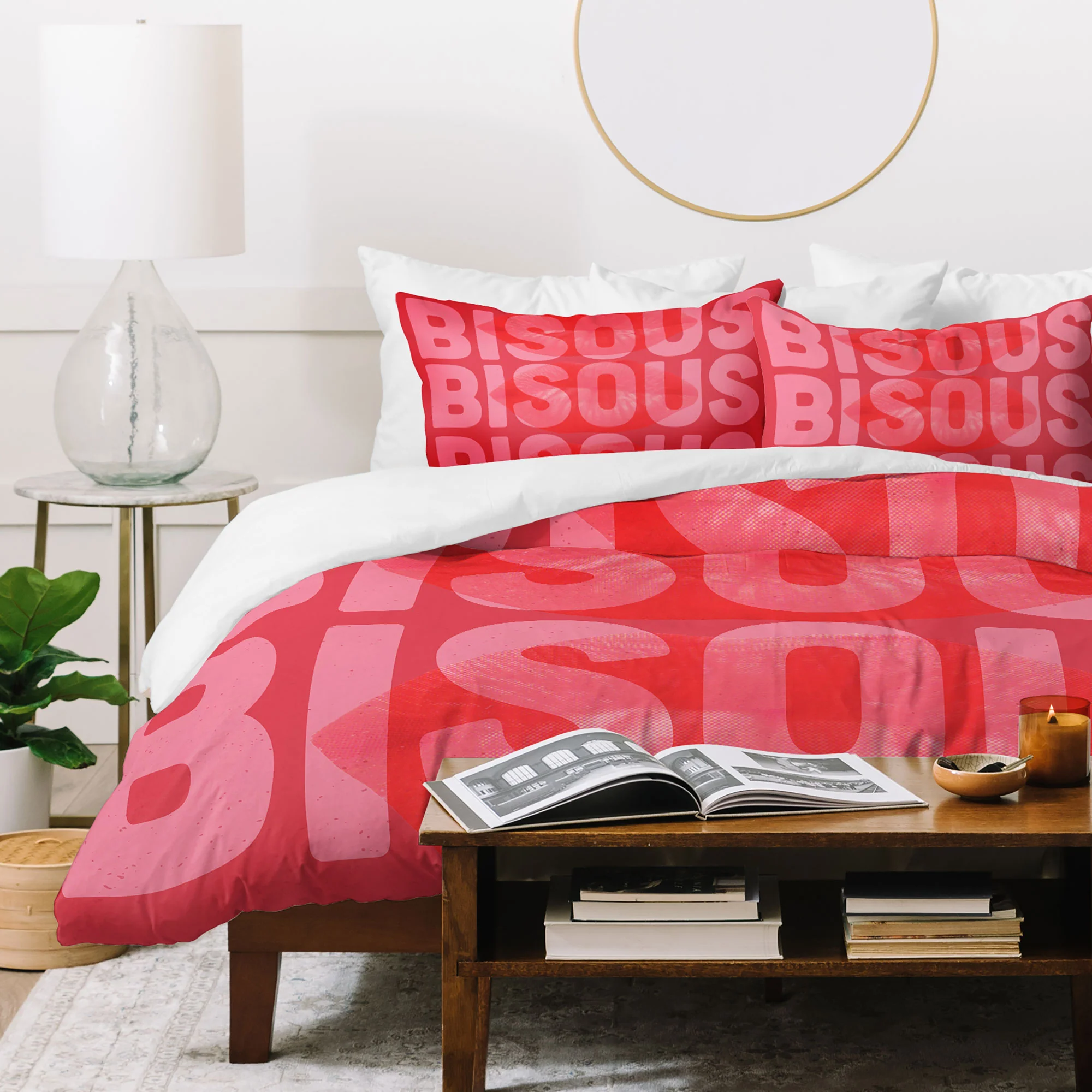 DENY Designs Bisous Duvet Cover - Image 27