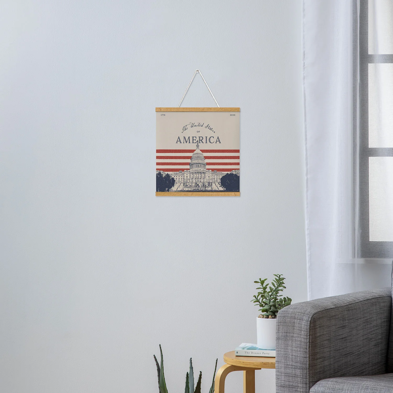 DENY Designs Capitol Building Art Print - Image 87