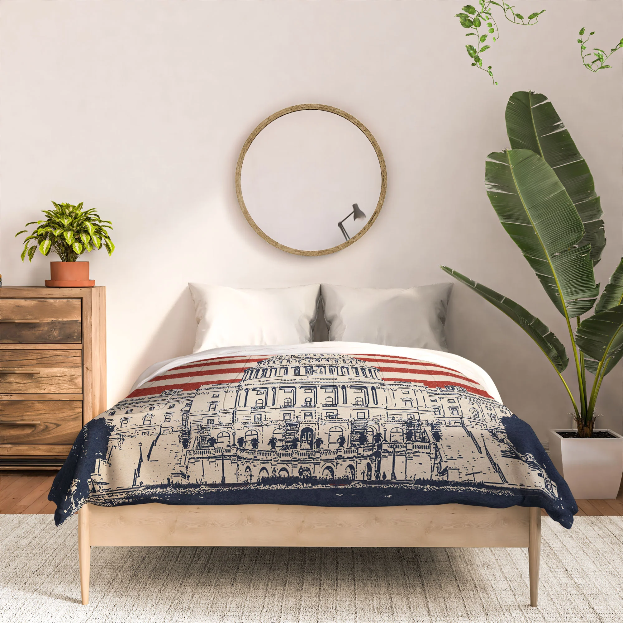 DENY Designs Capitol Building Comforter - Image 18