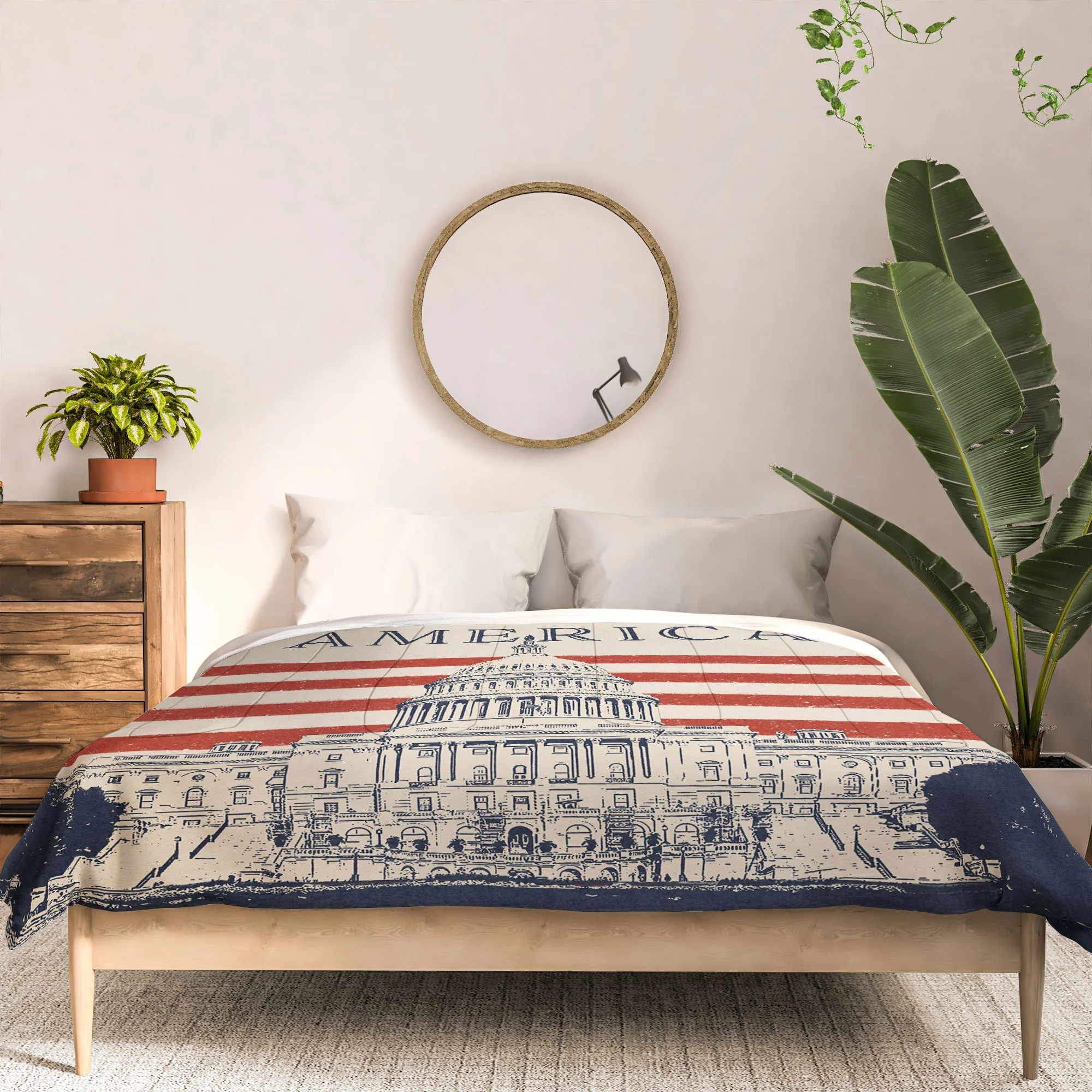 DENY Designs Capitol Building Comforter - Image 21