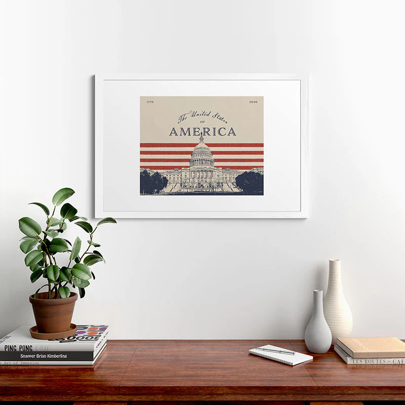 DENY Designs Capitol Building Framed Art Print - Image 24