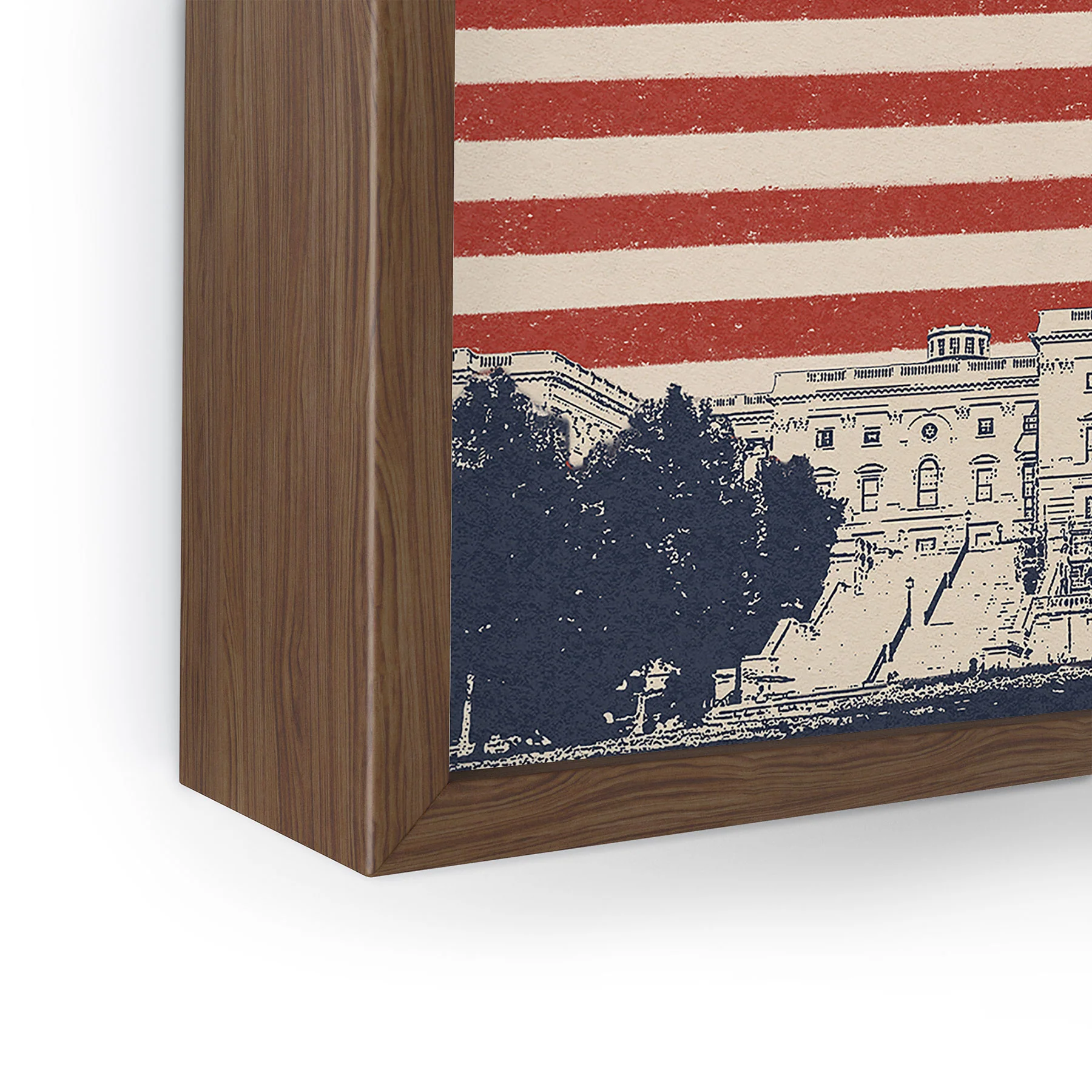 DENY Designs Capitol Building Framed Mini Art Print - Image 12
