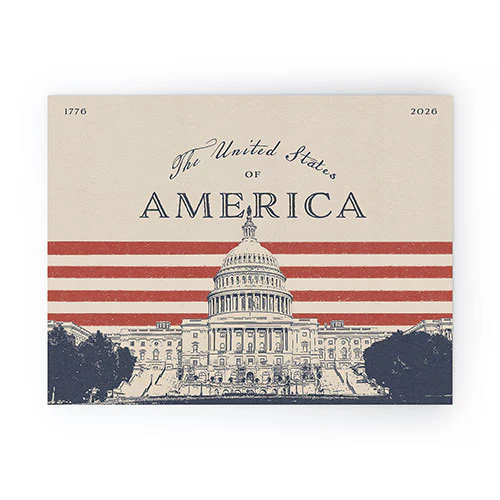 DENY Designs Capitol Building Mini Art Print - Image 2