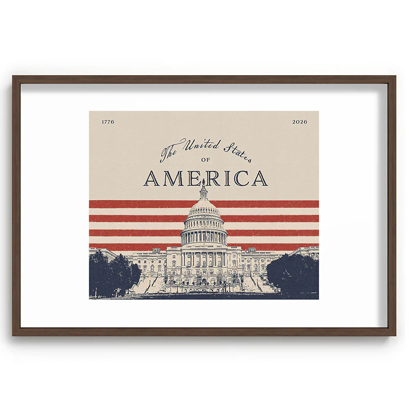DENY Designs Capitol Building Recessed Framing Rectangle - Image 48