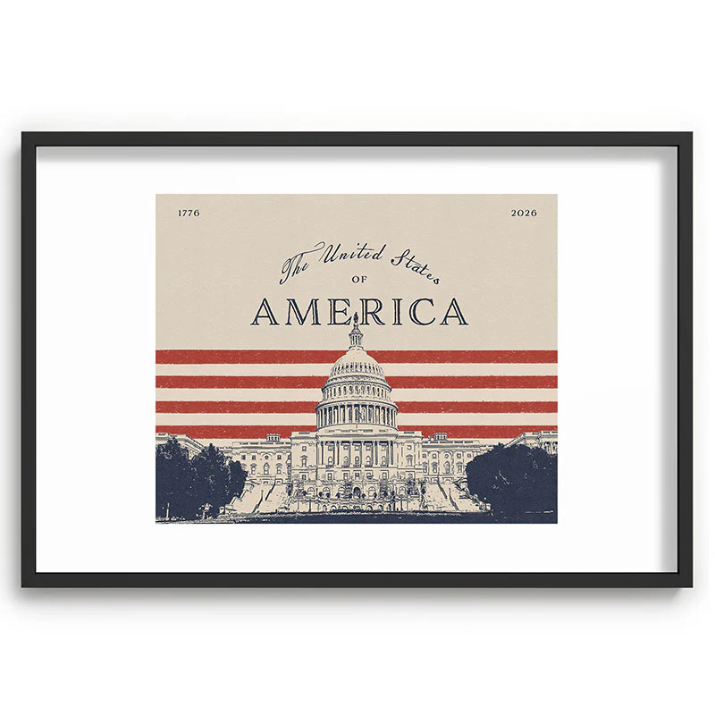 DENY Designs Capitol Building Recessed Framing Rectangle - Image 49