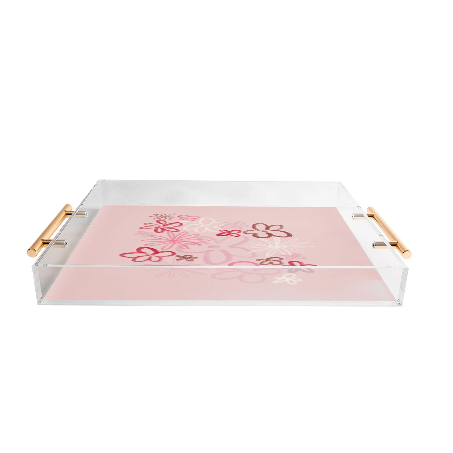 DENY Designs daisy pinks Acrylic Tray - Image 4