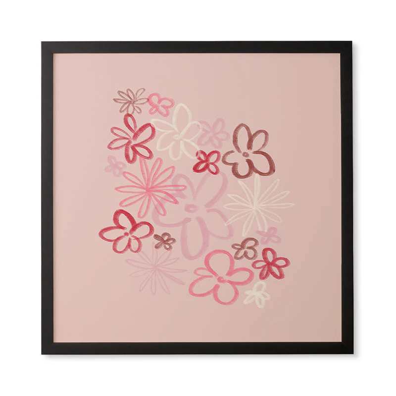 DENY Designs daisy pinks Framed Wall Art - Image 11