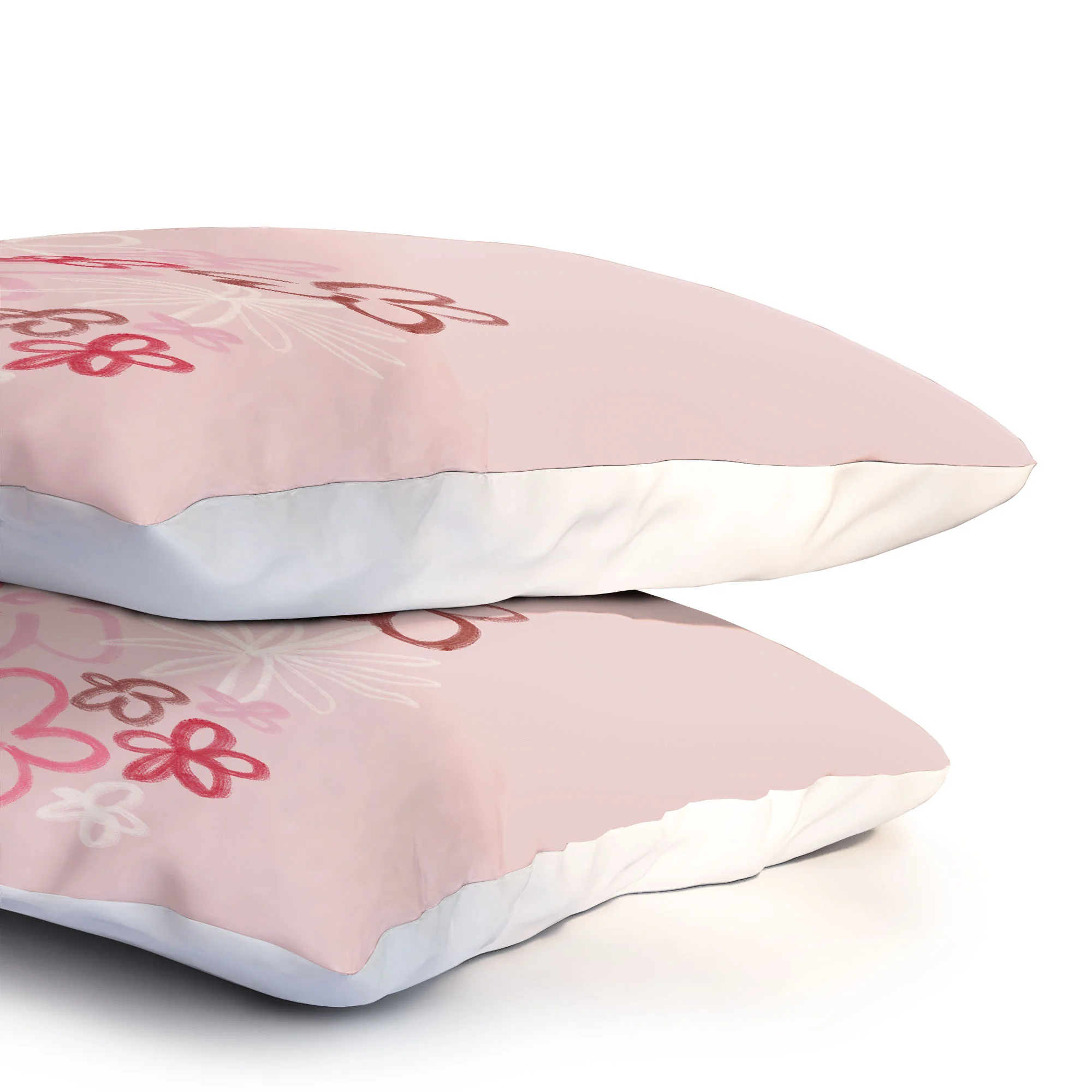 DENY Designs daisy pinks Pillow Shams - Image 3