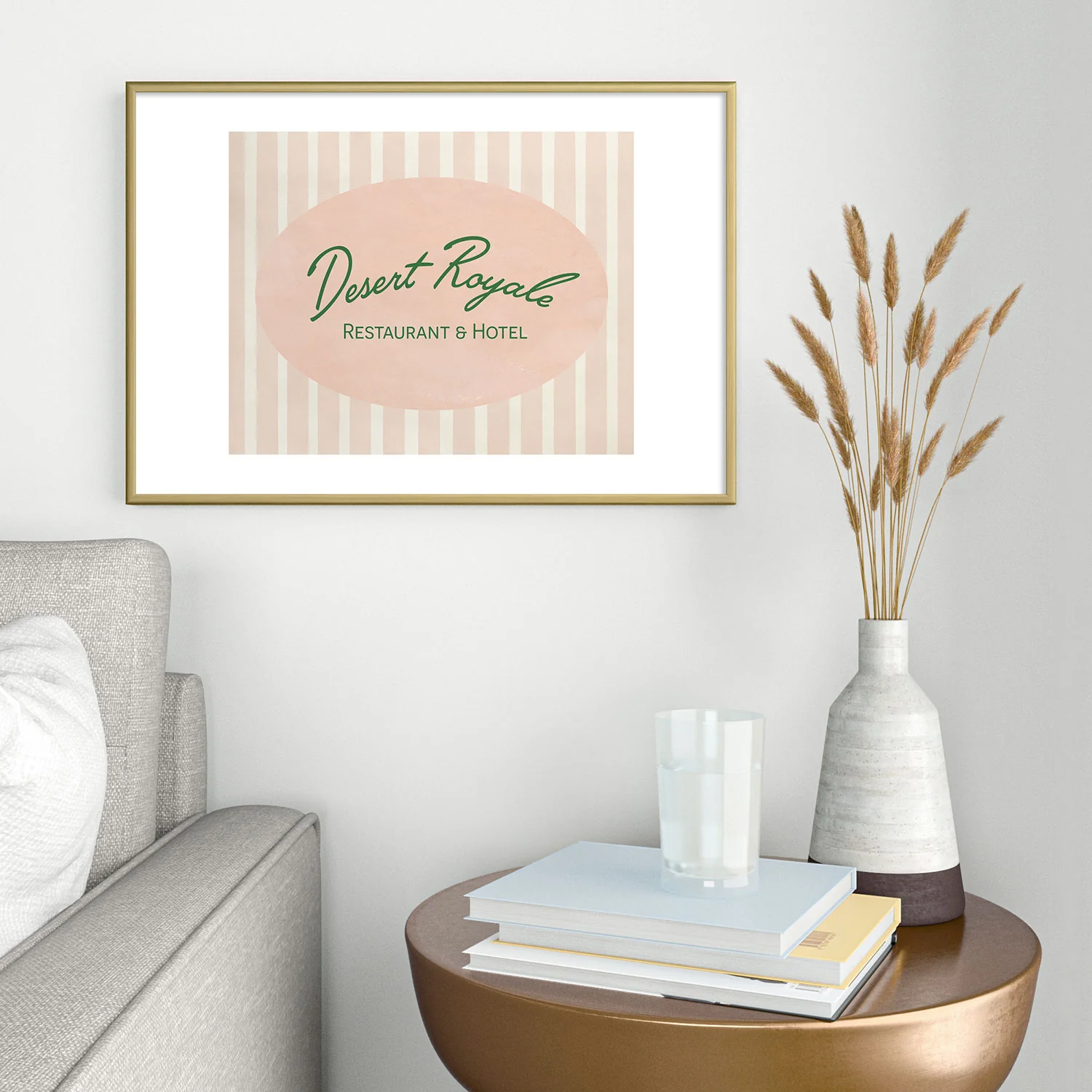 DENY Designs desert royale Metal Framed Art Print - Image 14