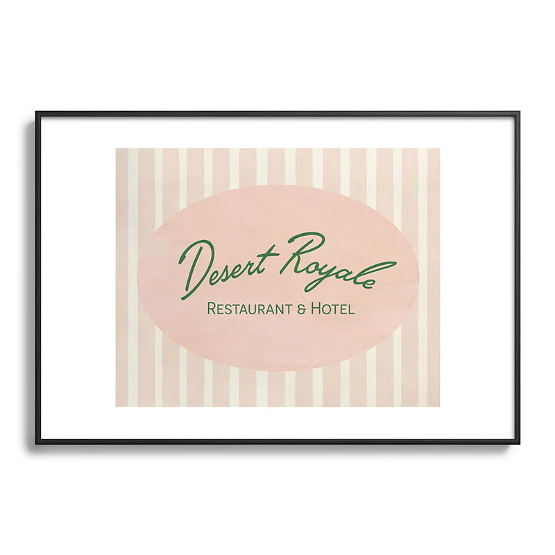 DENY Designs desert royale Metal Framed Art Print - Image 21