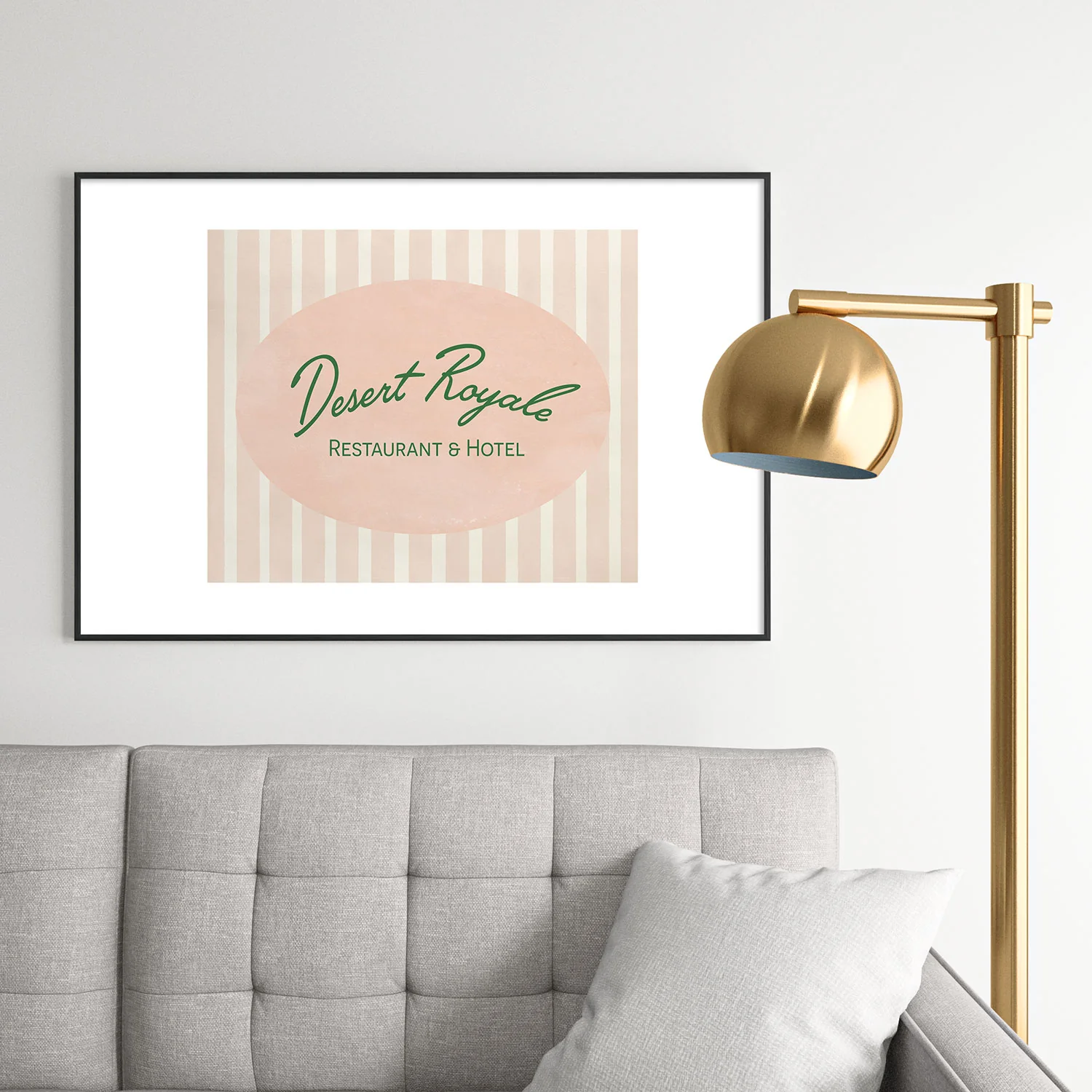 DENY Designs desert royale Metal Framed Art Print - Image 46