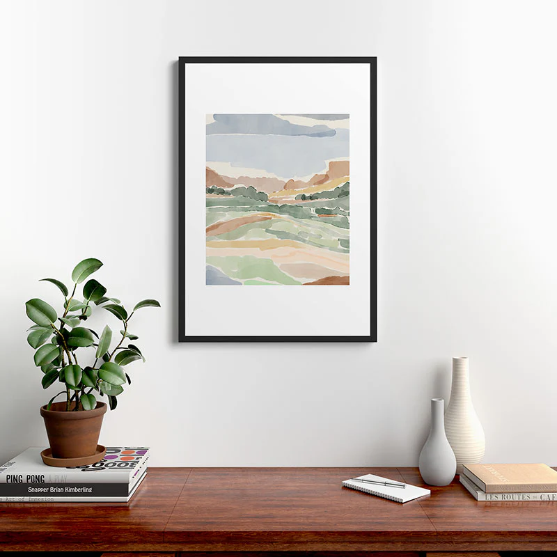 DENY Designs Dreamscape I Framed Art Print - Image 36