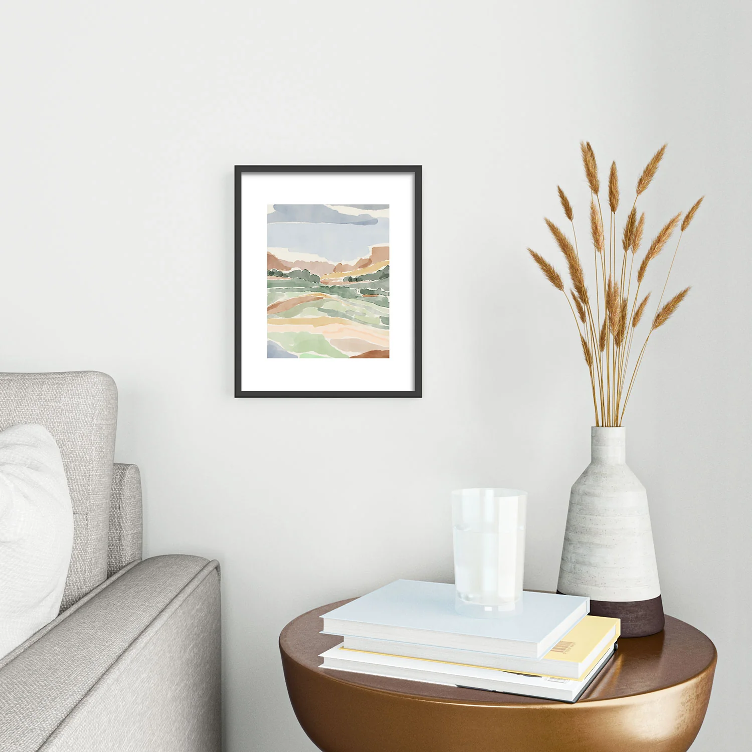 DENY Designs Dreamscape I Metal Framed Art Print - Image 10
