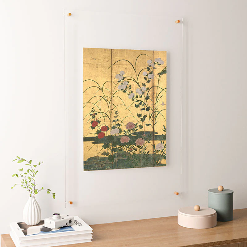 DENY Designs Flowers and Grasses Floating Acrylic Print - Image 32