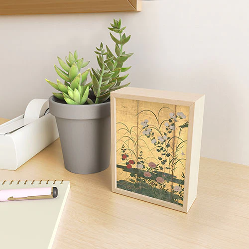DENY Designs Flowers and Grasses Framed Mini Art Print - Image 8