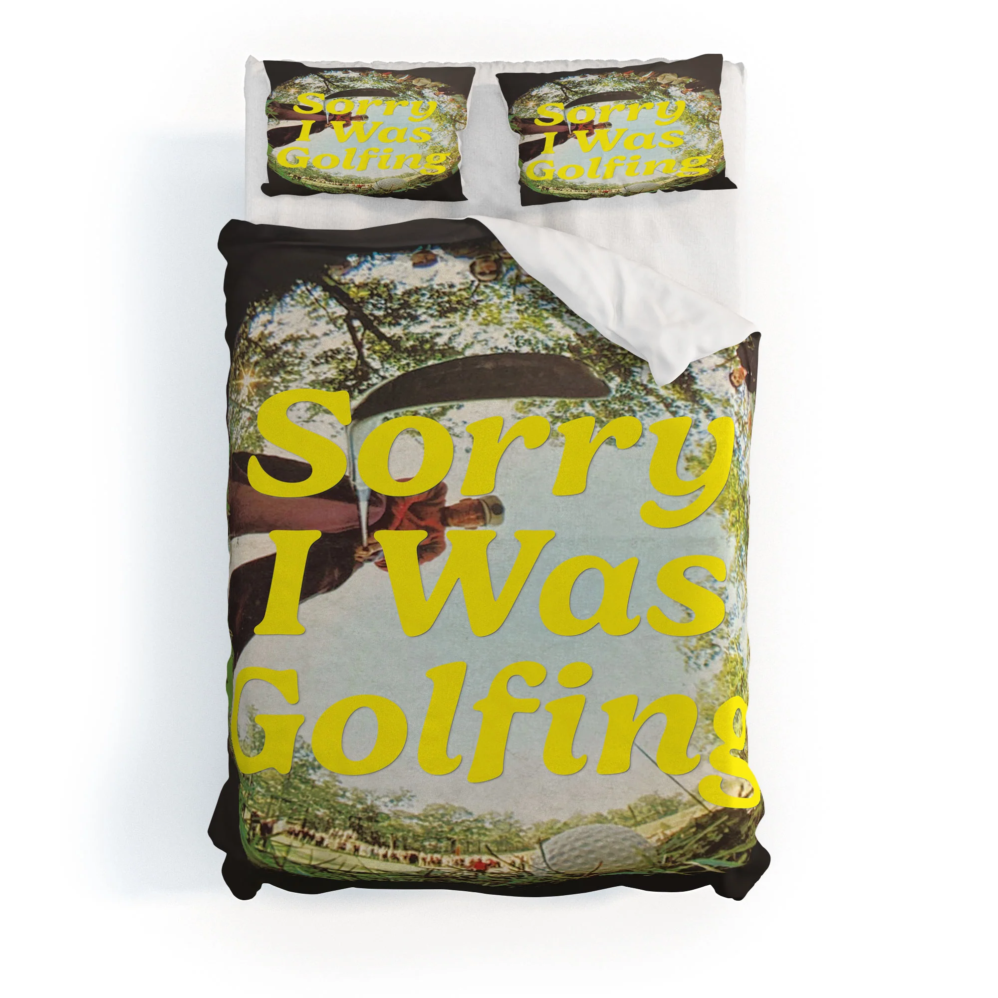 DENY Designs GolfFisheye Duvet Cover - Image 33