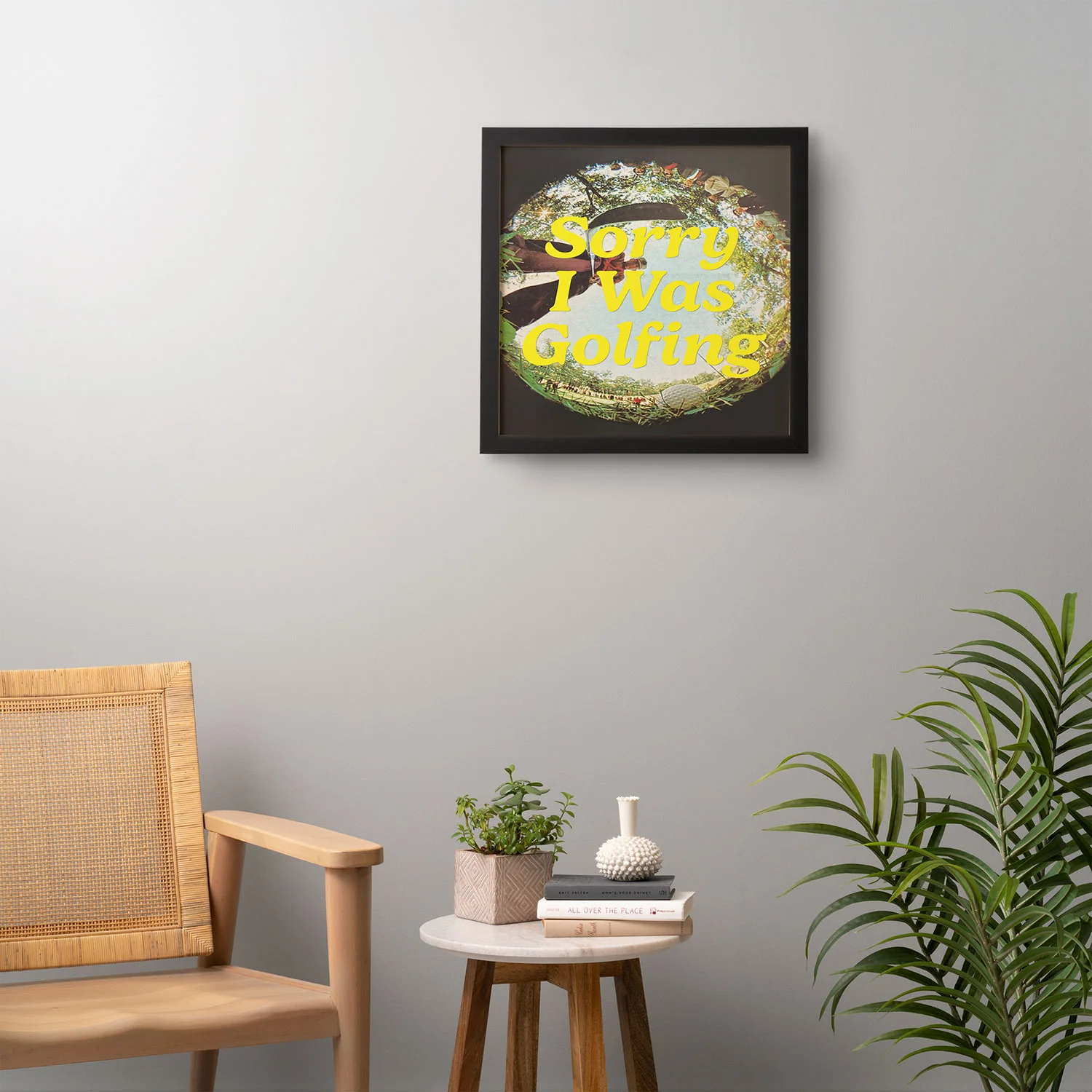 DENY Designs GolfFisheye Framed Wall Art - Image 10
