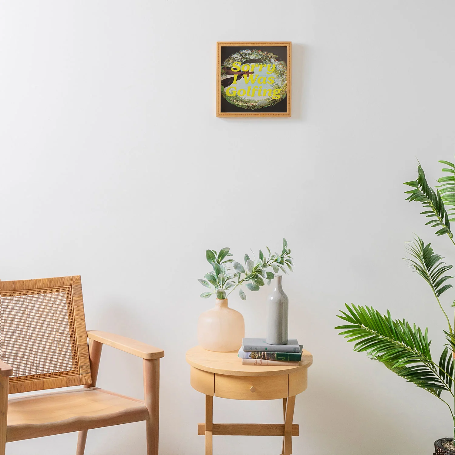 DENY Designs GolfFisheye Framed Wall Art - Image 2