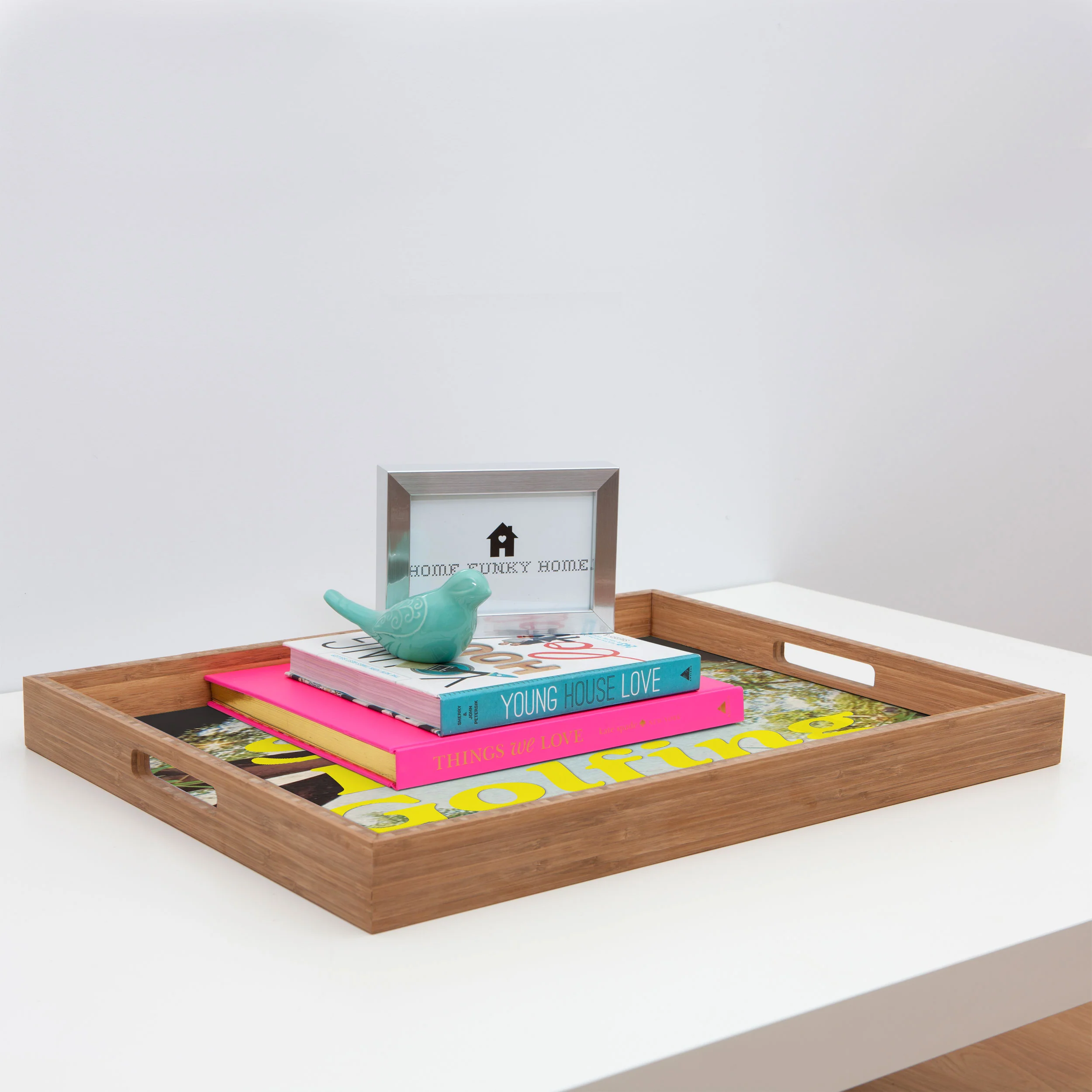 DENY Designs GolfFisheye Rectangular Tray - Image 3