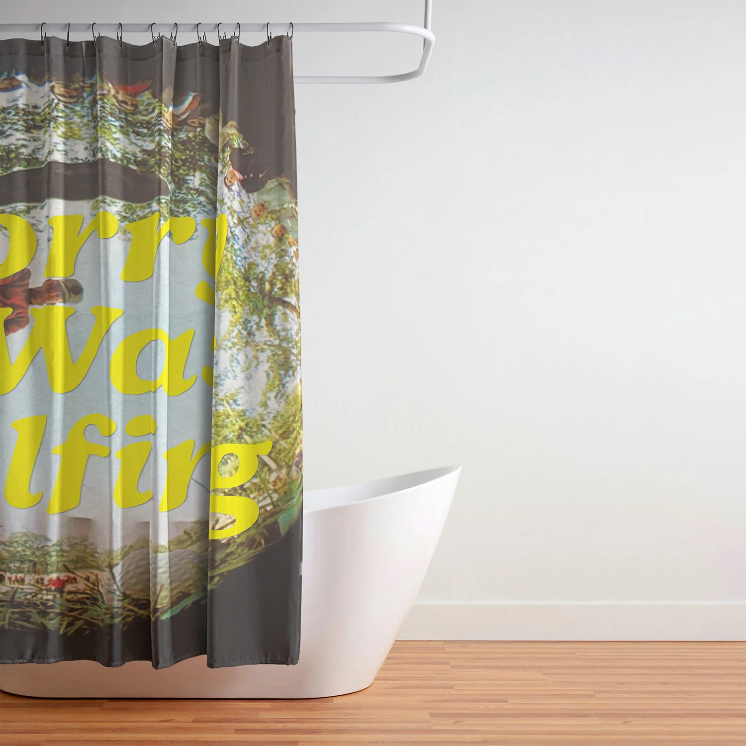 DENY Designs GolfFisheye Shower Curtain - Image 4