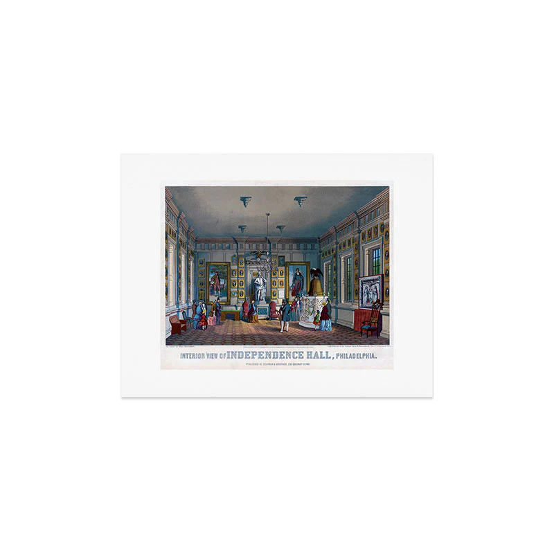 DENY Designs Independence Hall Art Print - Image 4