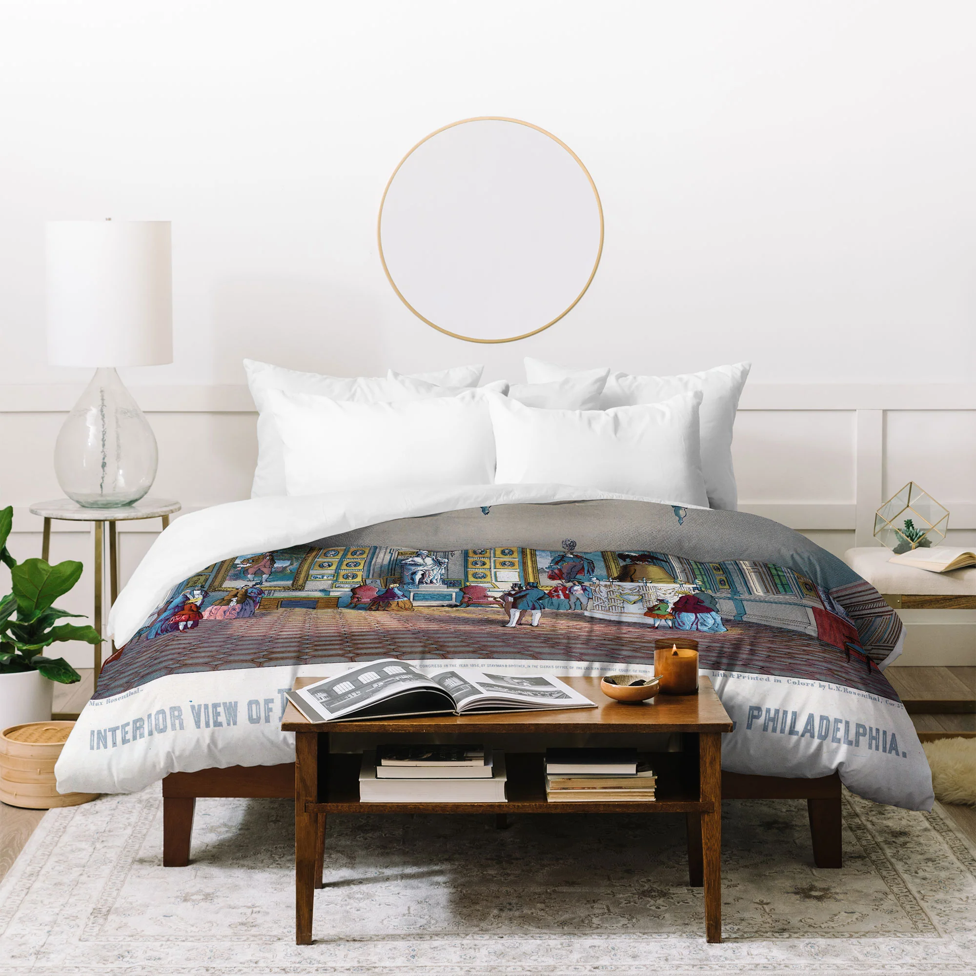 DENY Designs Independence Hall Duvet Cover - Image 12
