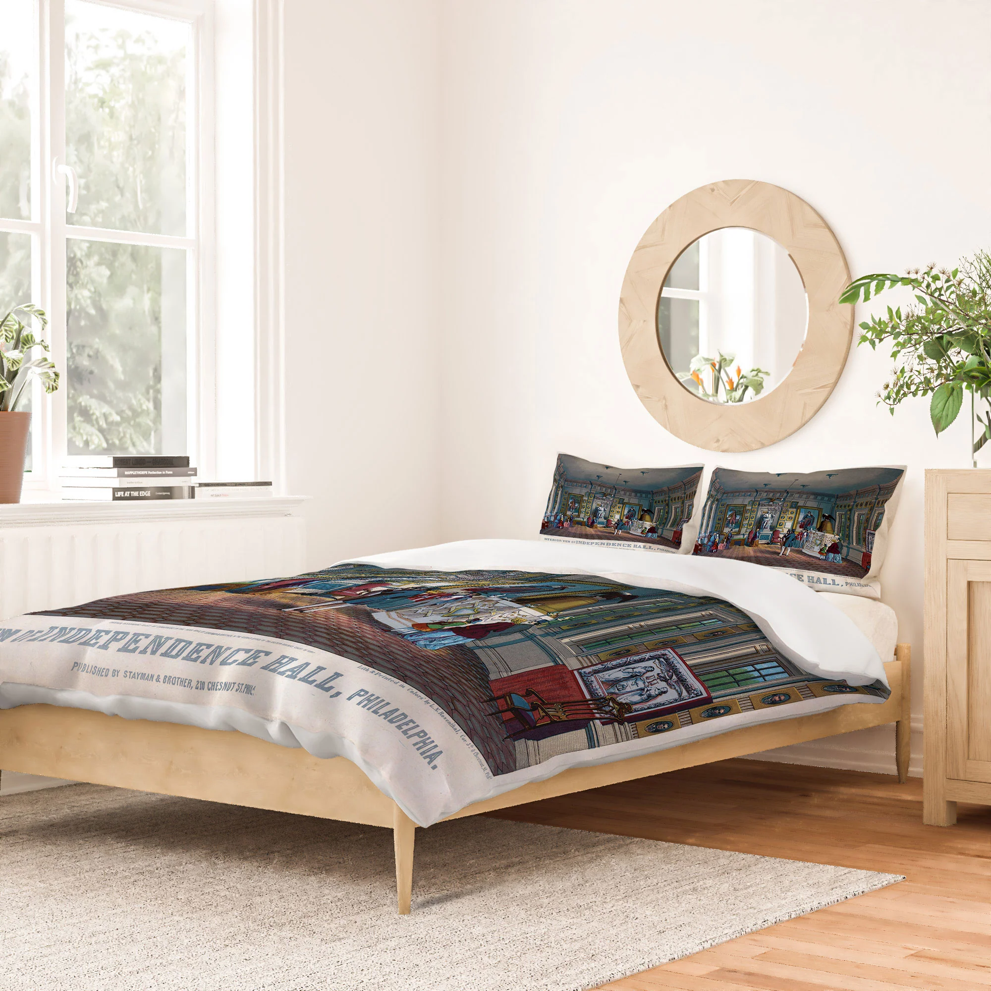 DENY Designs Independence Hall Duvet Cover - Image 54
