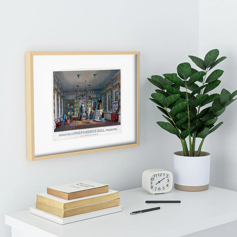 DENY Designs Independence Hall Recessed Framing Rectangle - Image 22