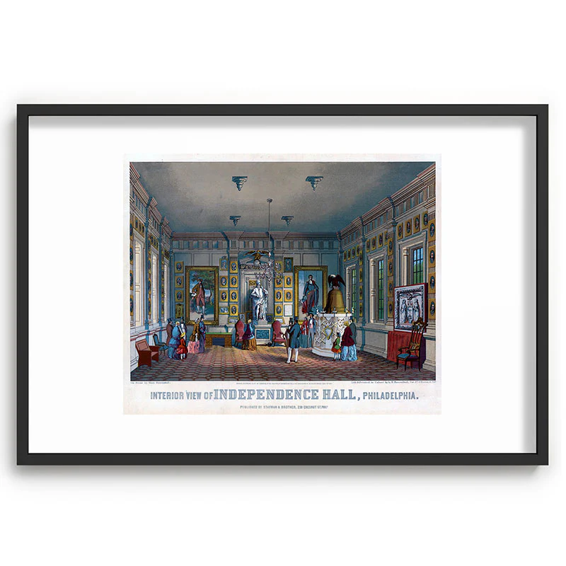 DENY Designs Independence Hall Recessed Framing Rectangle - Image 25