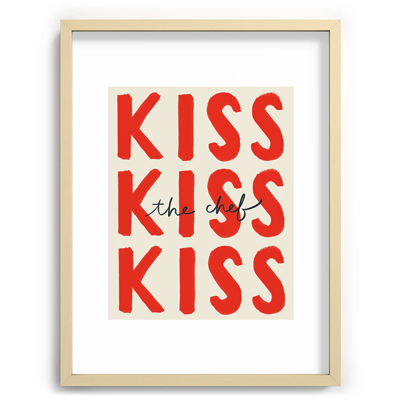 DENY Designs Kiss The Chef Recessed Framing Rectangle - Image 21