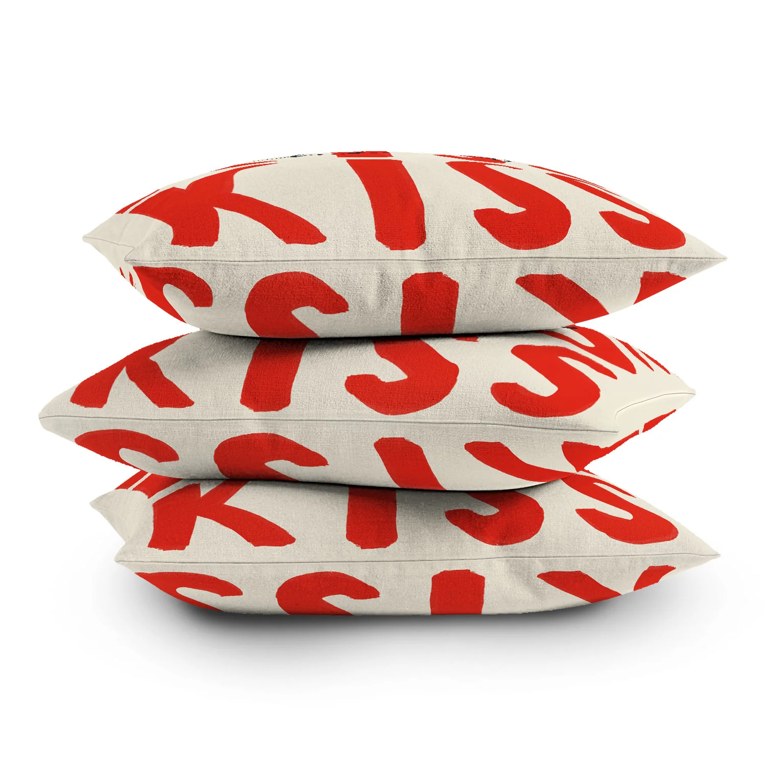 DENY Designs Kiss The Chef Throw Pillow - Image 4