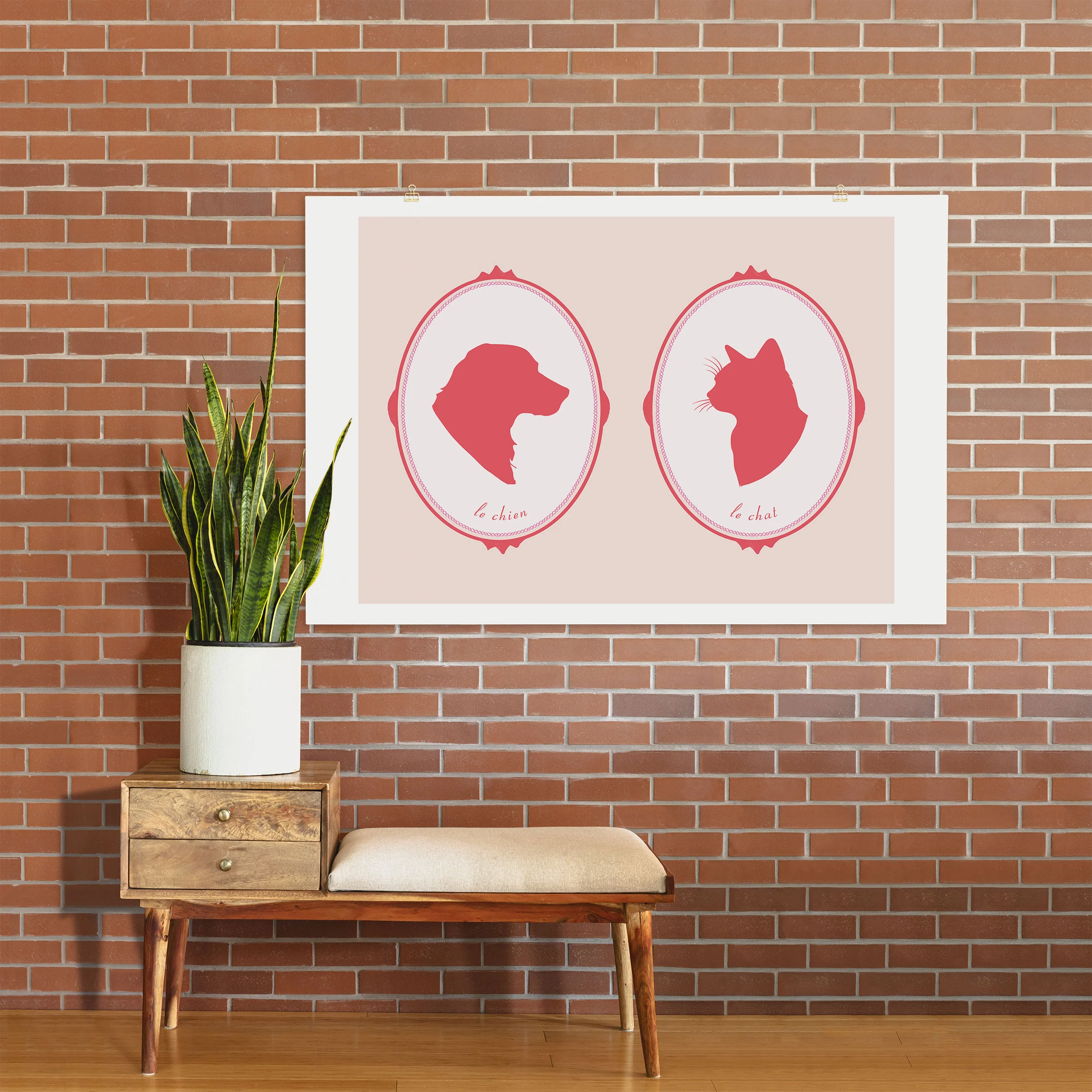 DENY Designs kit cameo Art Print - Image 26