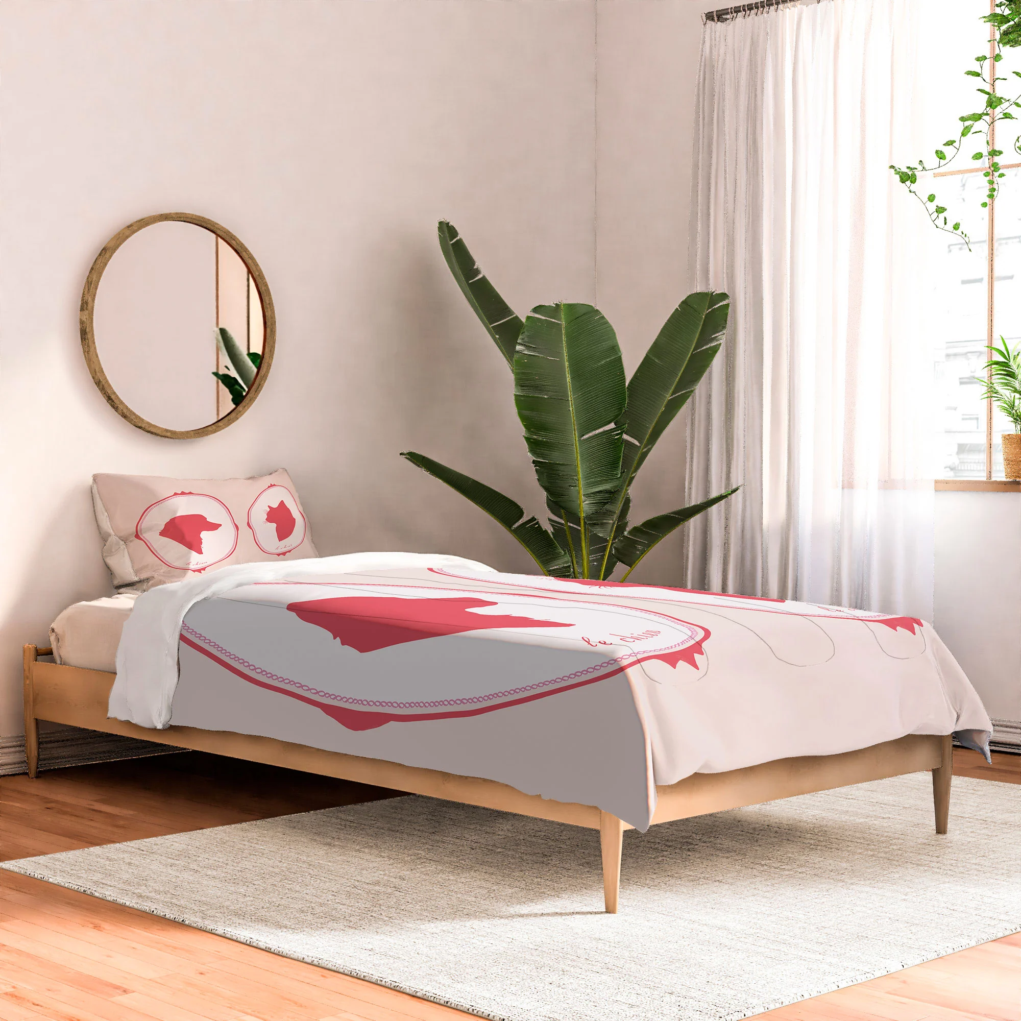 DENY Designs kit cameo Comforter - Image 8