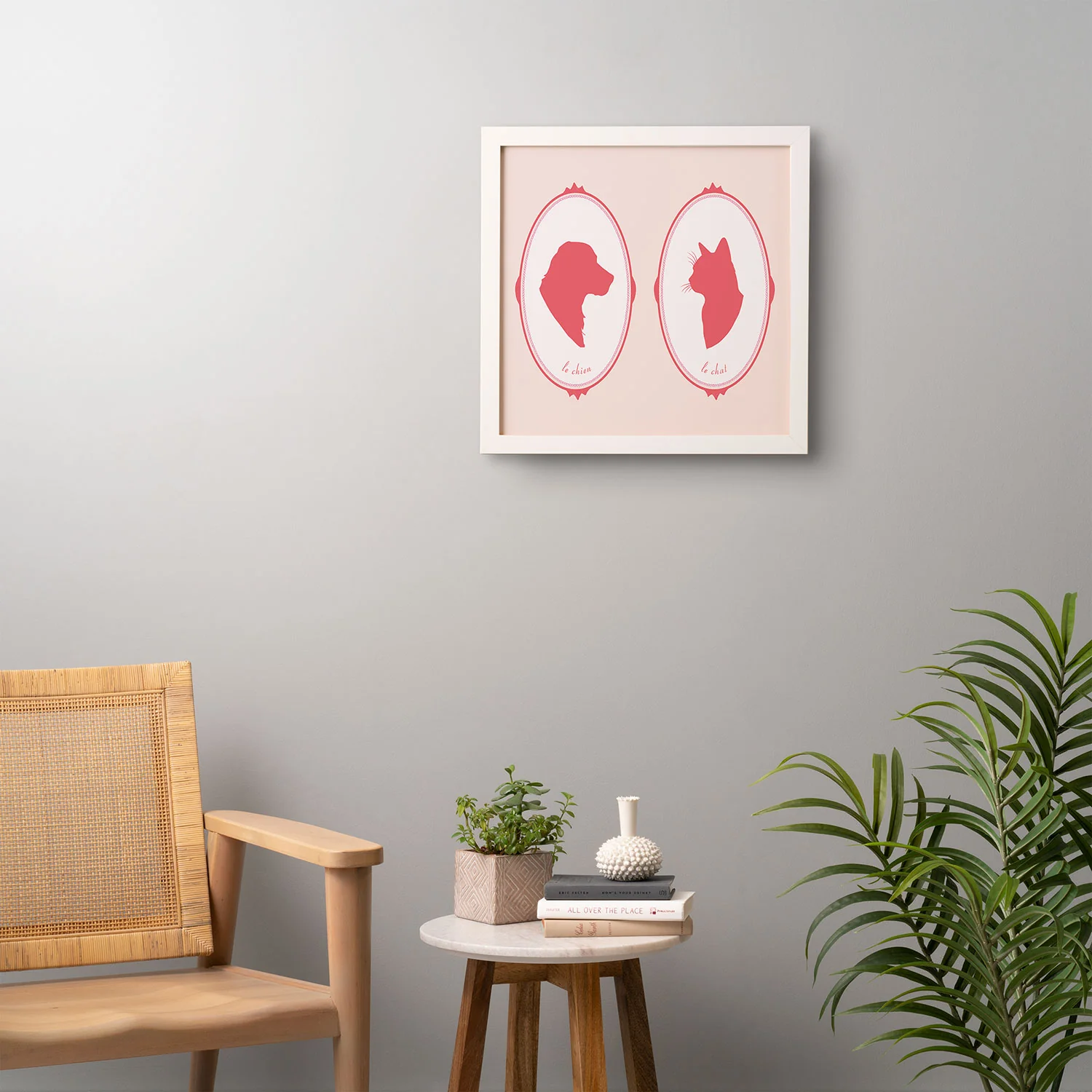 DENY Designs kit cameo Framed Wall Art - Image 16