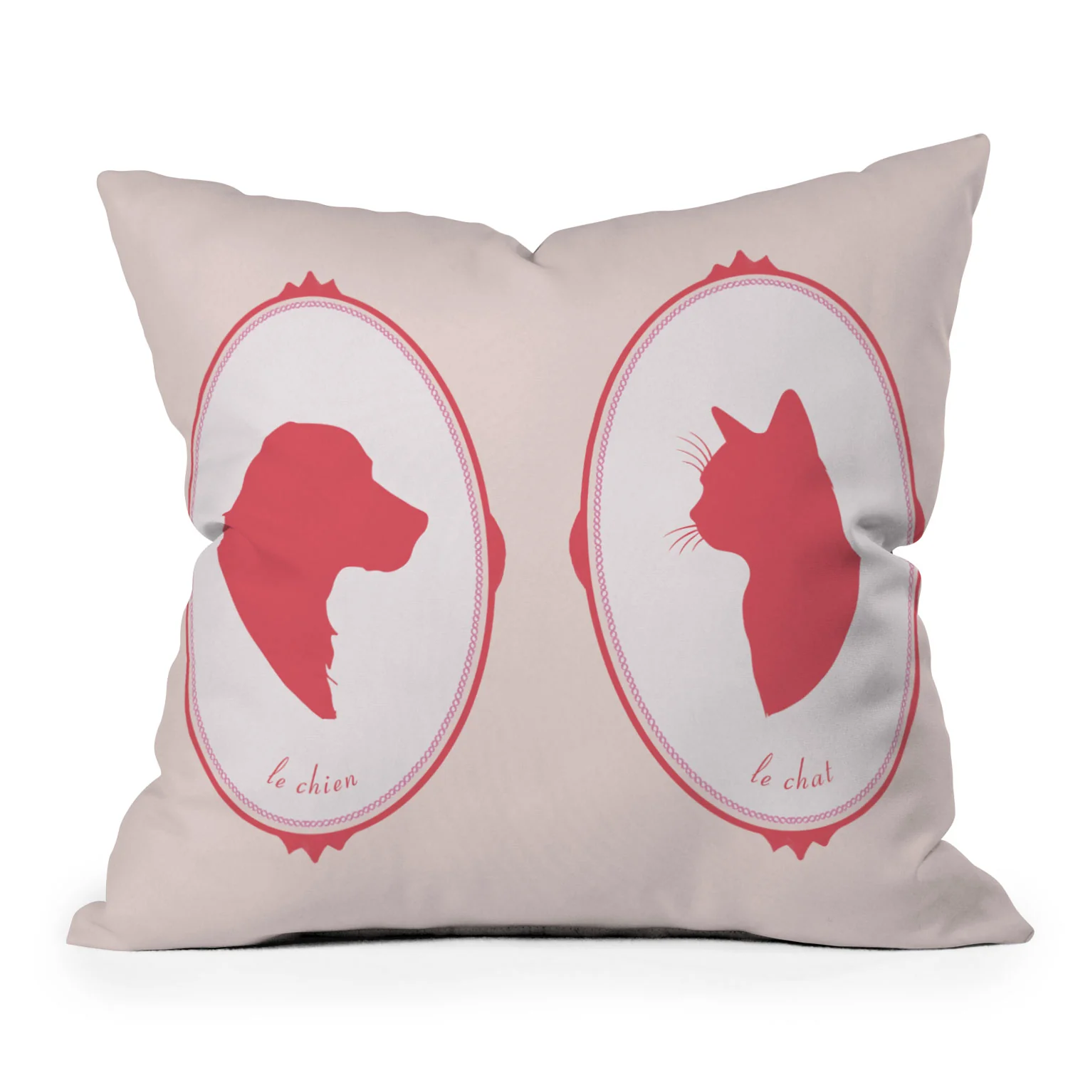 DENY Designs kit cameo Outdoor Throw Pillow - Image 2