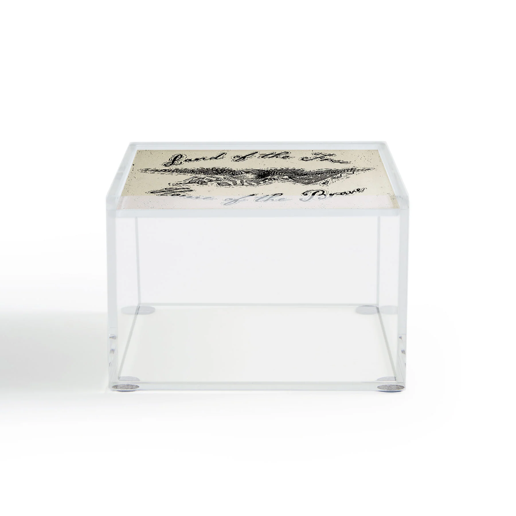 DENY Designs Land of the Free Eagle Acrylic Box - Image 3
