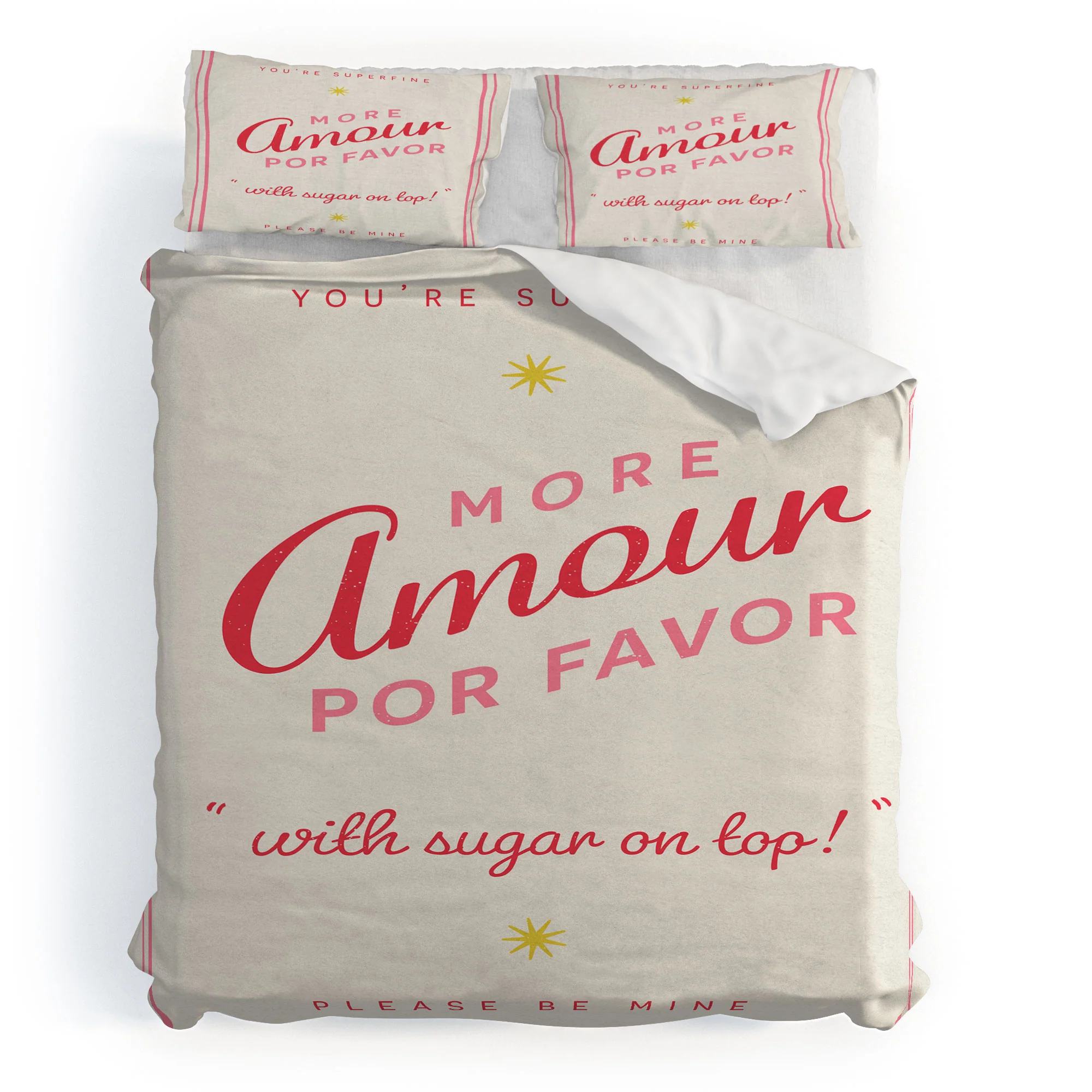 DENY Designs More Amour Duvet Cover - Image 57