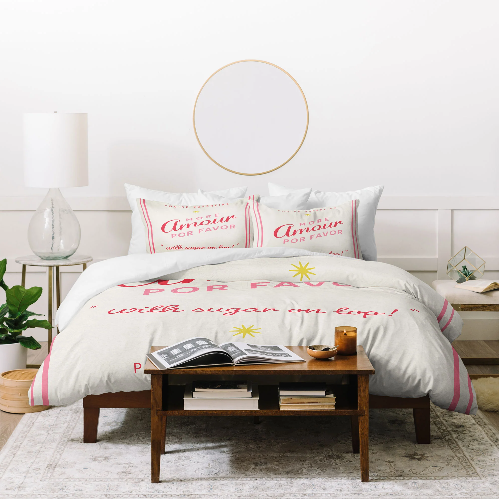 DENY Designs More Amour Duvet Cover - Image 60