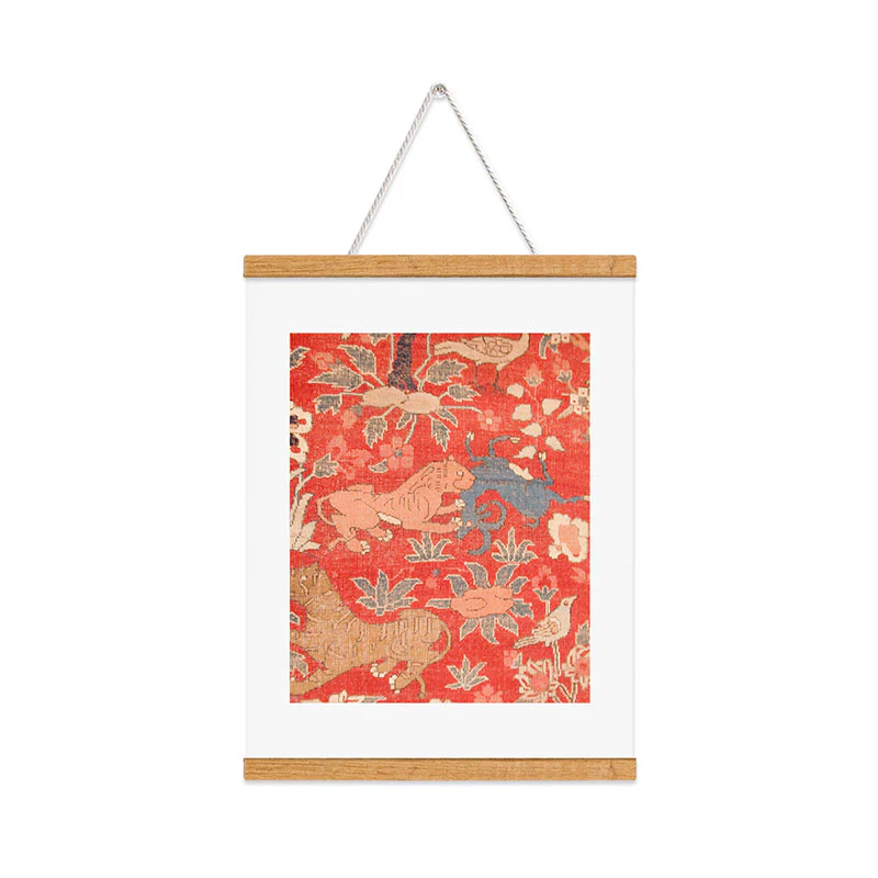 DENY Designs Mughal Period Carpet Art Print - Image 31