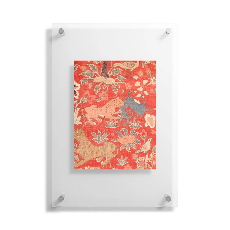 DENY Designs Mughal Period Carpet Floating Acrylic Print - Image 15
