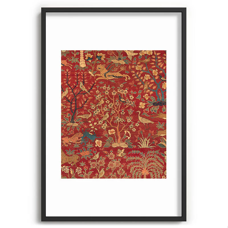 DENY Designs Palm Trees Ibexes and Birds Recessed Framing Rectangle - Image 25