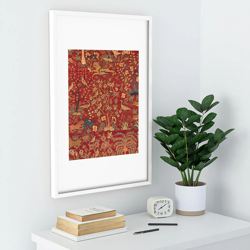 DENY Designs Palm Trees Ibexes and Birds Recessed Framing Rectangle - Image 28