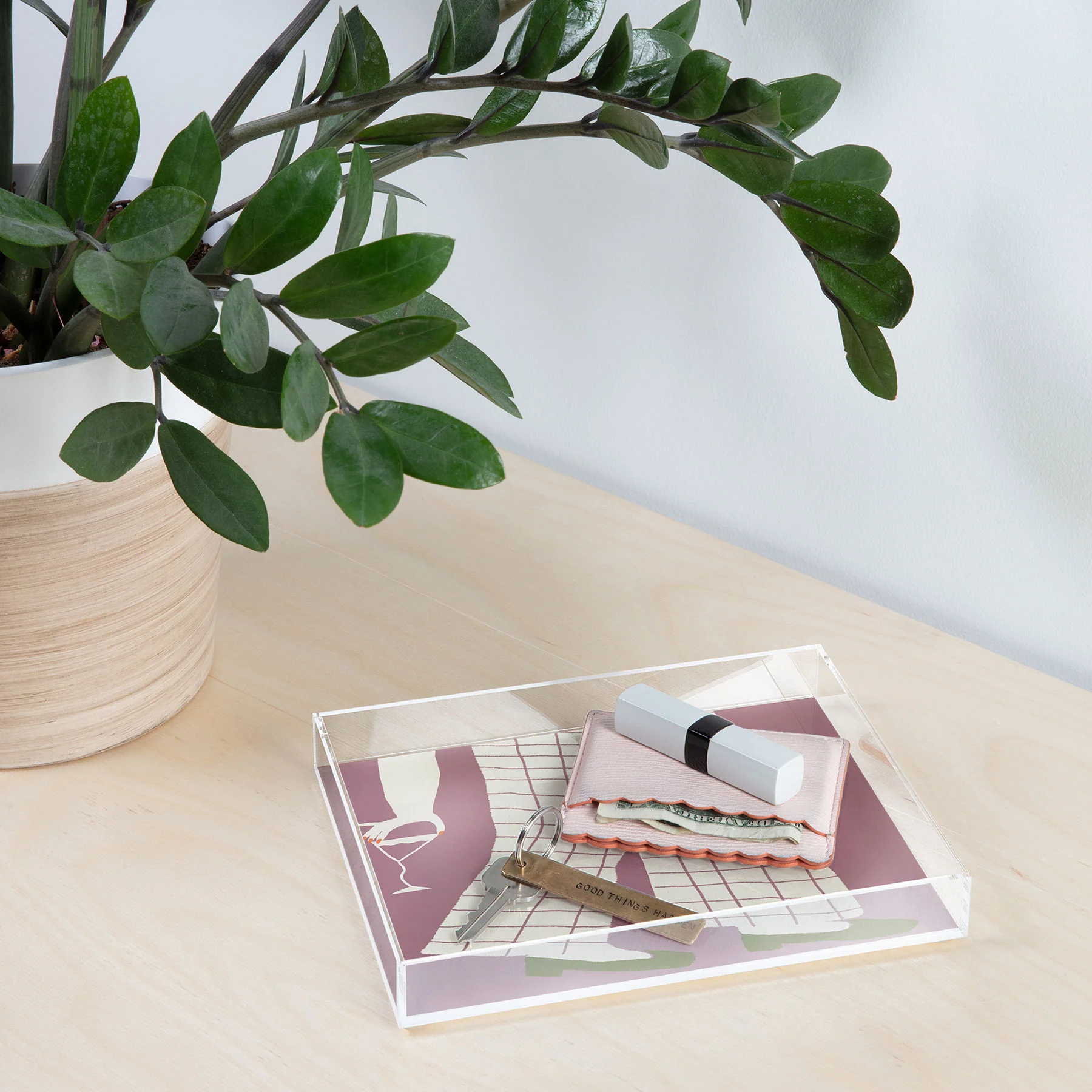 DENY Designs Pinkies Up Whimsy Acrylic Tray - Image 12