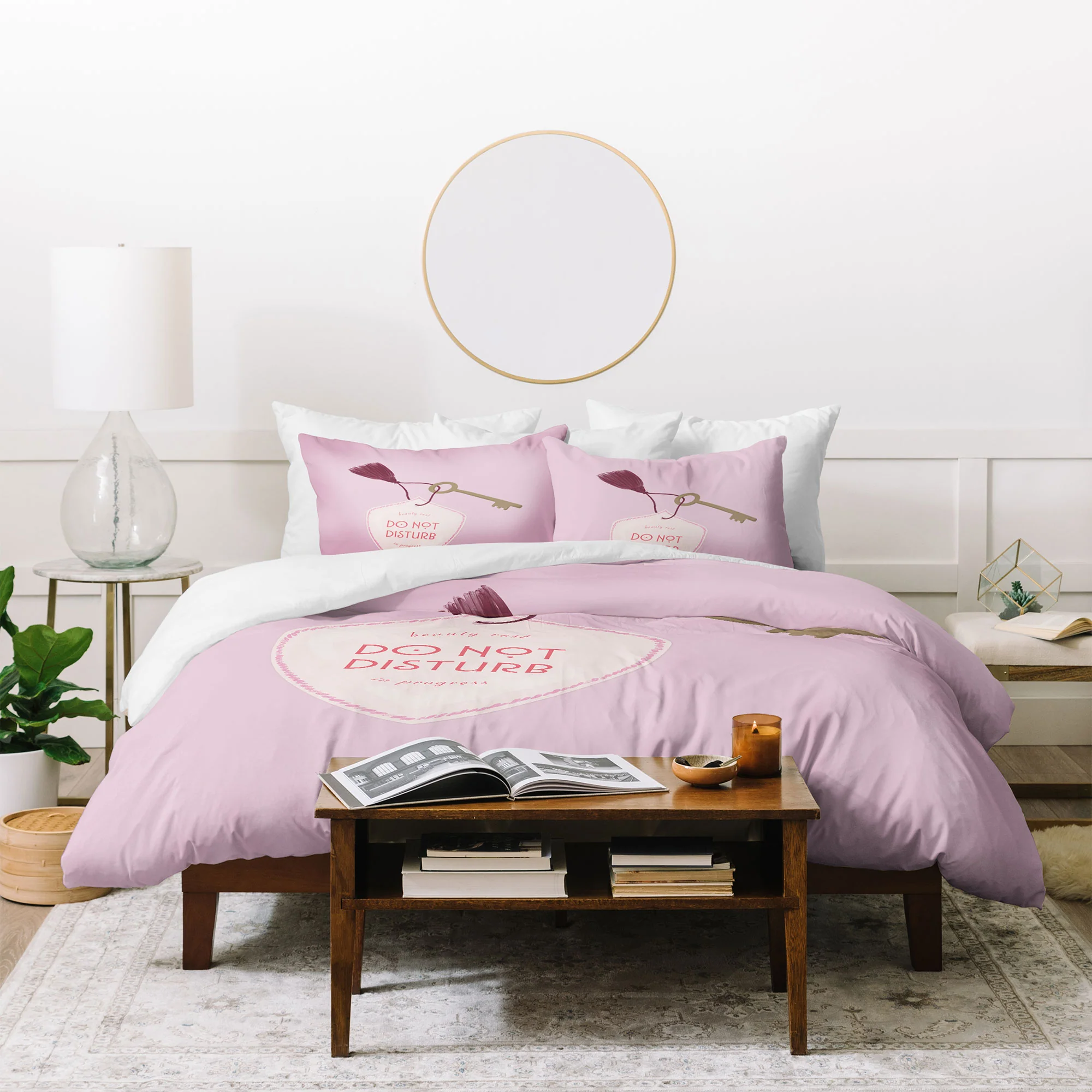DENY Designs room key Duvet Cover - Image 60